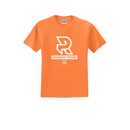 LOGO (White) - Short Sleeve 50/50 Tee