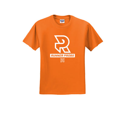 LOGO (White) - Short Sleeve 50/50 Tee