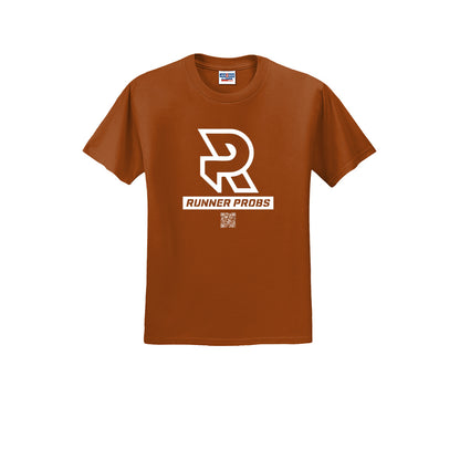 LOGO (White) - Short Sleeve 50/50 Tee