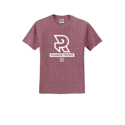 LOGO (White) - Short Sleeve 50/50 Tee