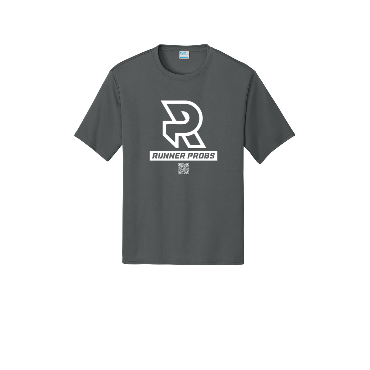 LOGO (White) - Short Sleeve Performance Tee