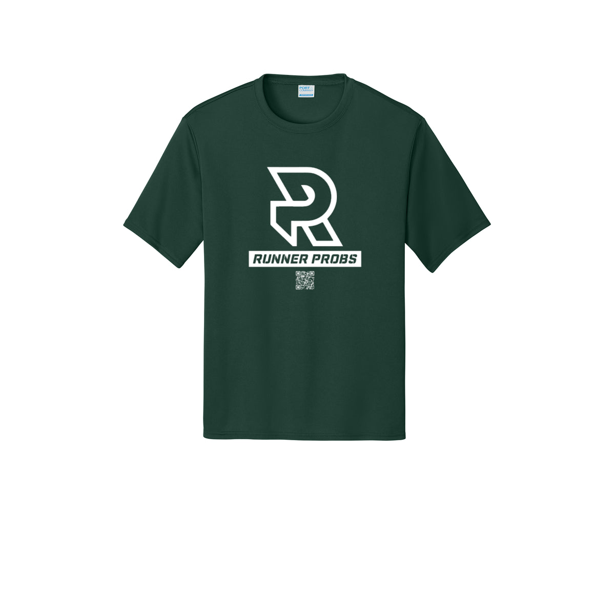LOGO (White) - Short Sleeve Performance Tee