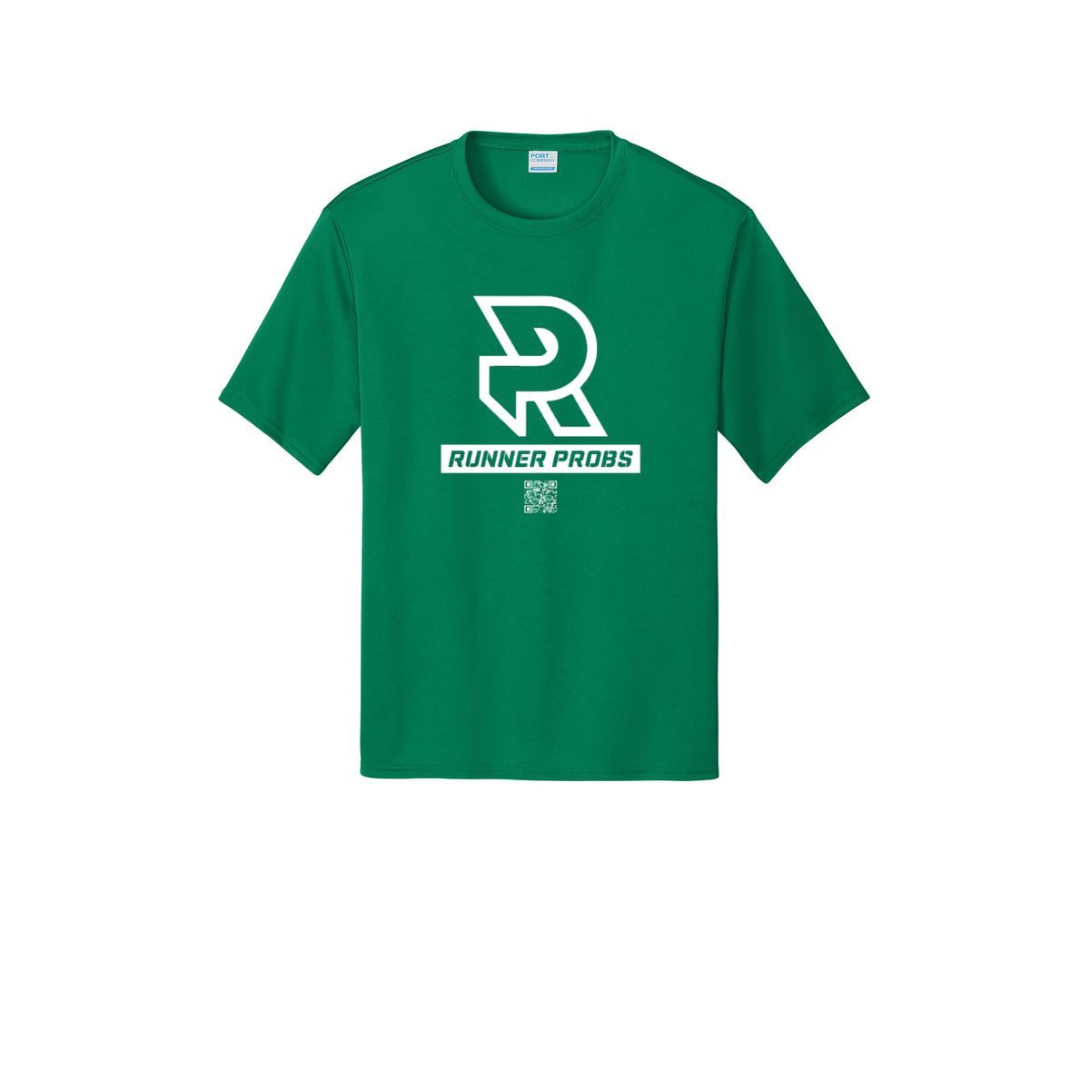 LOGO (White) - Short Sleeve Performance Tee