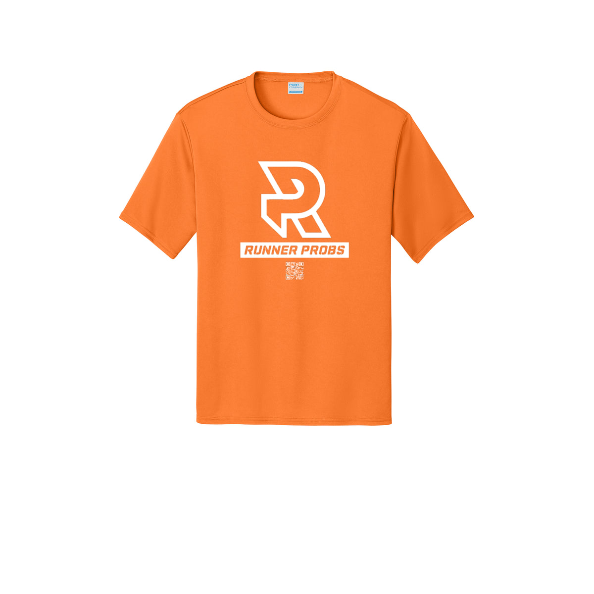 LOGO (White) - Short Sleeve Performance Tee