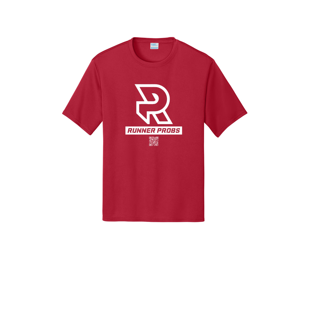 LOGO (White) - Short Sleeve Performance Tee
