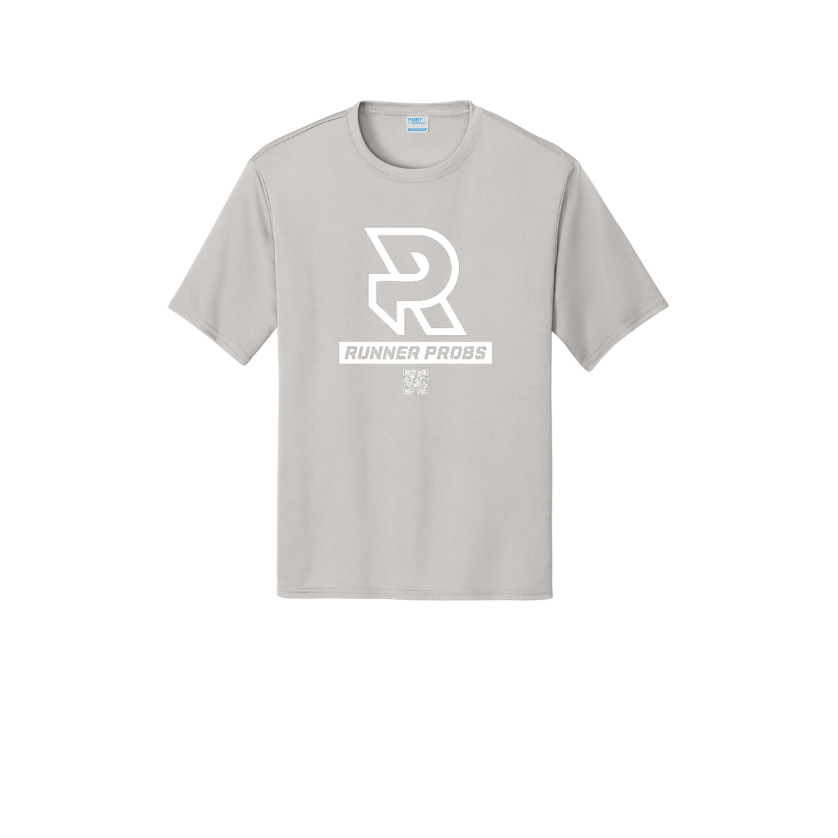 LOGO (White) - Short Sleeve Performance Tee