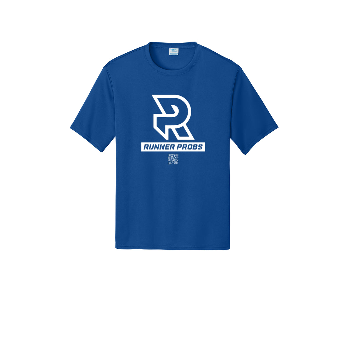 LOGO (White) - Short Sleeve Performance Tee