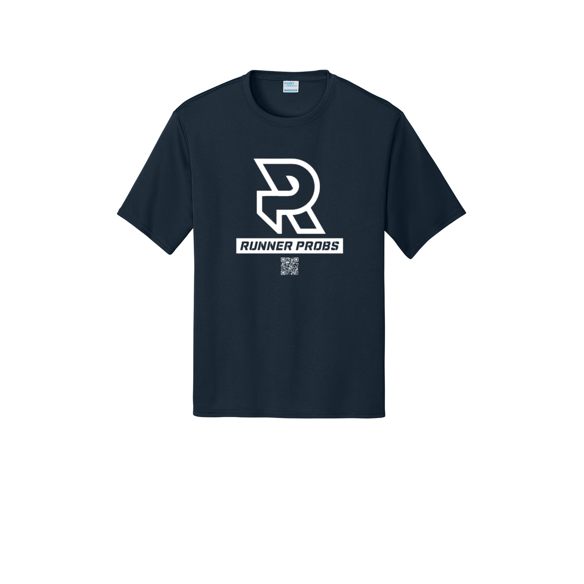 LOGO (White) - Short Sleeve Performance Tee