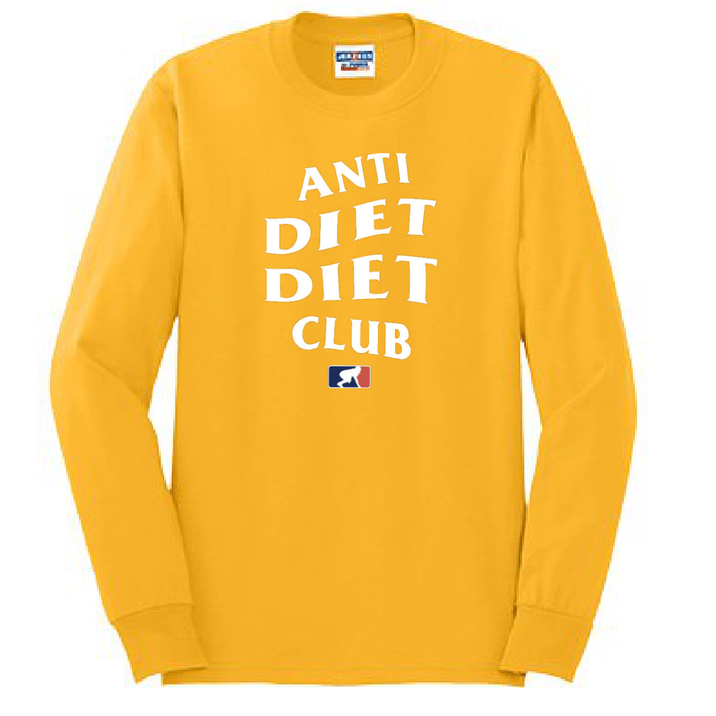 ANTI DIET CLUB - Long Sleeve T-Shirt