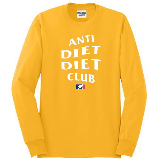 ANTI DIET CLUB - Long Sleeve T-Shirt