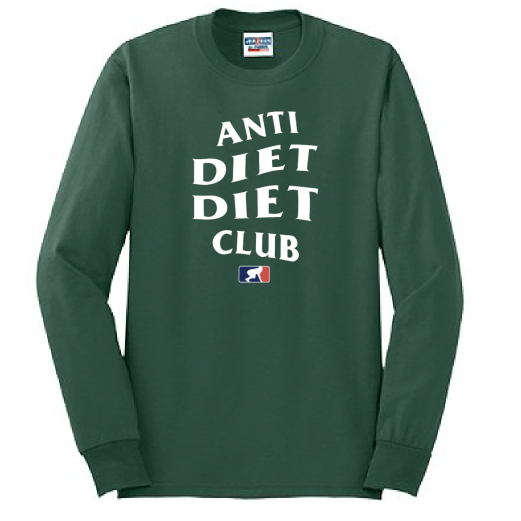 ANTI DIET CLUB - Long Sleeve T-Shirt