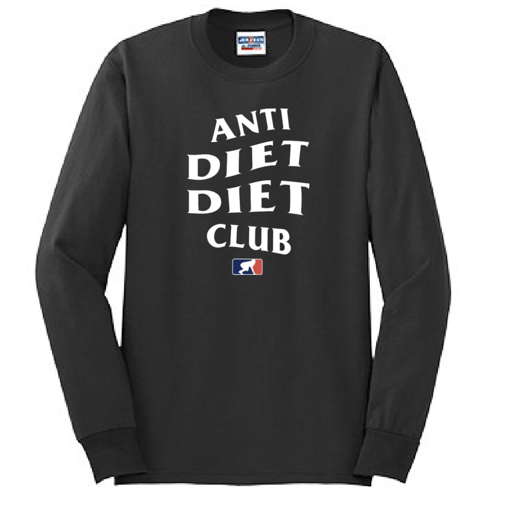 ANTI DIET CLUB - Long Sleeve T-Shirt