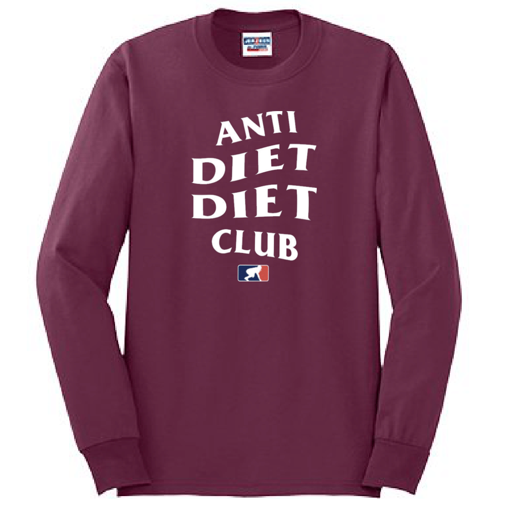 ANTI DIET CLUB - Tall Long Sleeve T-Shirt