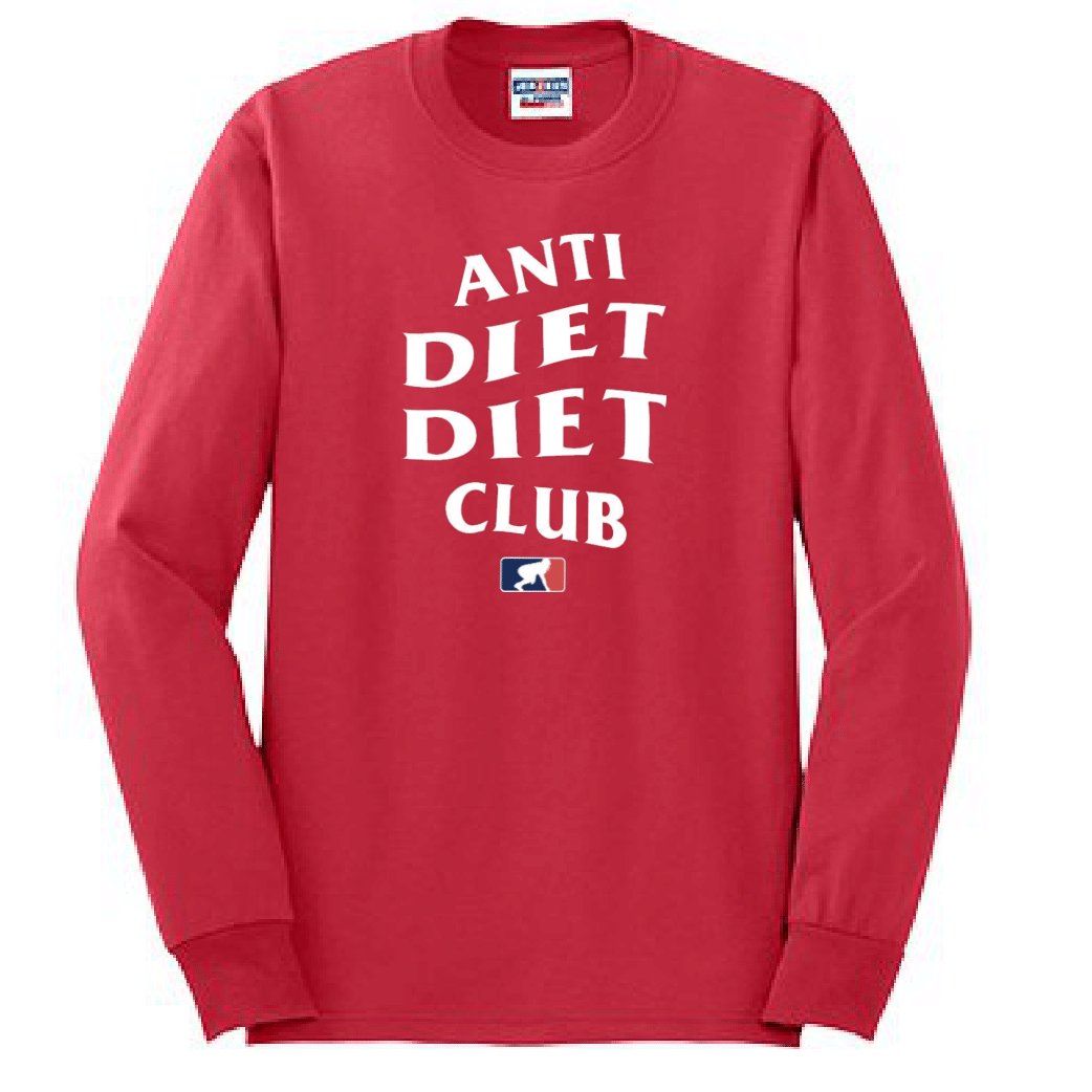 ANTI DIET CLUB - Long Sleeve T-Shirt