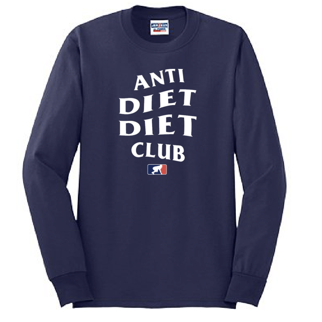ANTI DIET CLUB - Long Sleeve T-Shirt