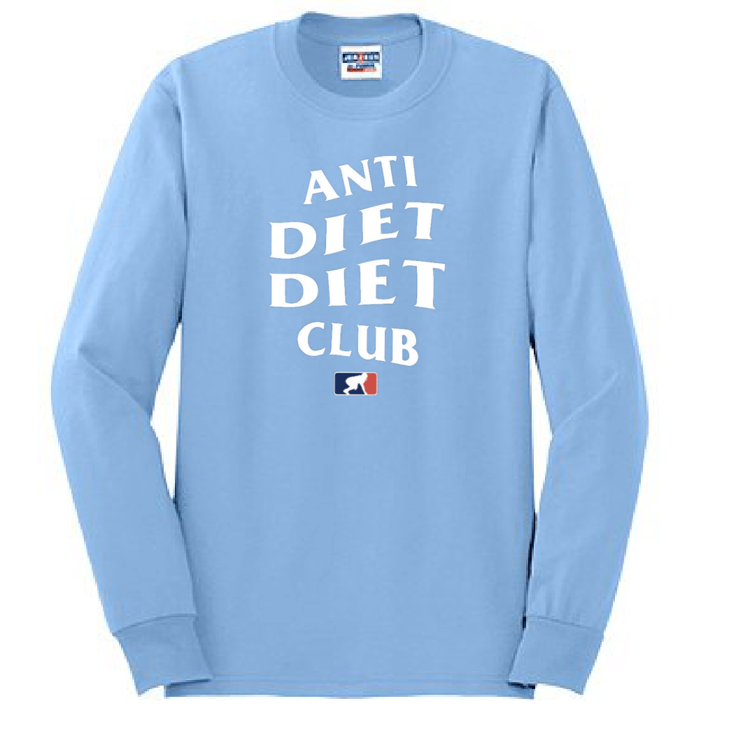 ANTI DIET CLUB - Long Sleeve T-Shirt