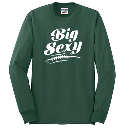 BIG SEXY (White) (A) - Tall Long Sleeve T-Shirt
