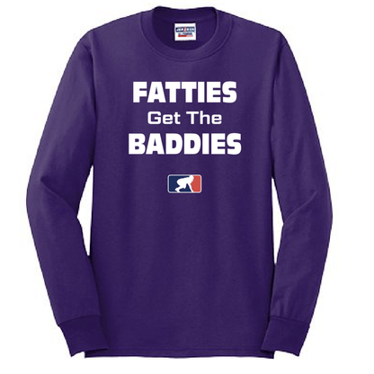 FATTIES GET THE BADDIES - Tall Long Sleeve T-Shirt
