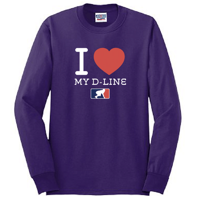 I <3 MY D-LINE - Tall Long Sleeve T-Shirt