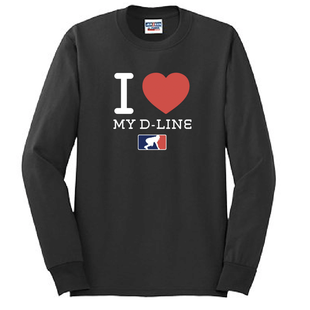 I <3 MY D-LINE - Tall Long Sleeve T-Shirt
