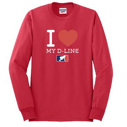 I <3 MY D-LINE - Tall Long Sleeve T-Shirt