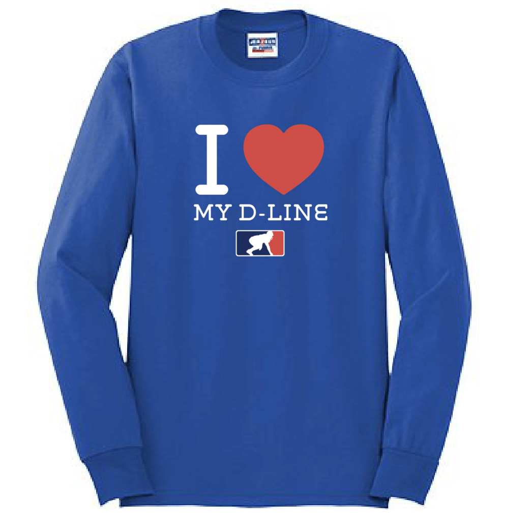 I <3 MY D-LINE - Tall Long Sleeve T-Shirt