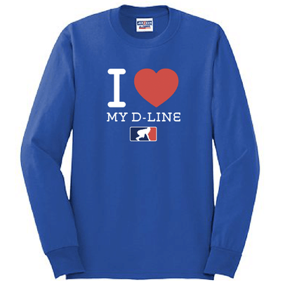 I <3 MY D-LINE - Tall Long Sleeve T-Shirt