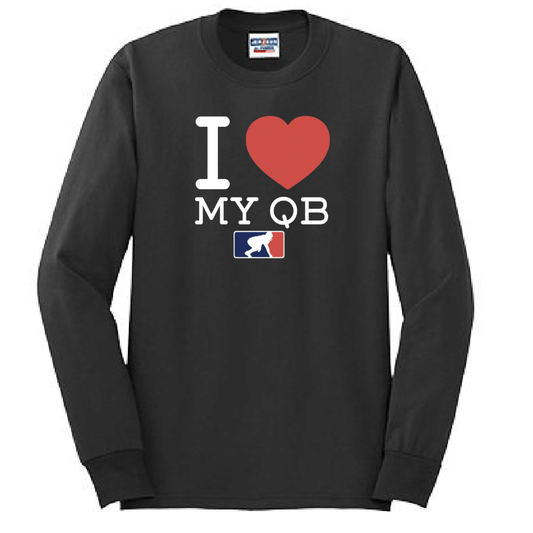 I <3 MY QB - Tall Long Sleeve T-Shirt