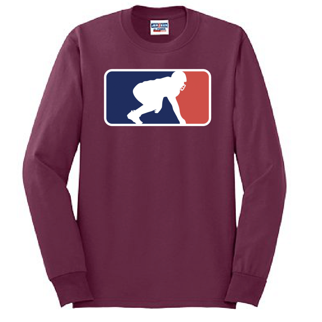 LINEMAN LIFE LOGO - Long Sleeve T-Shirt