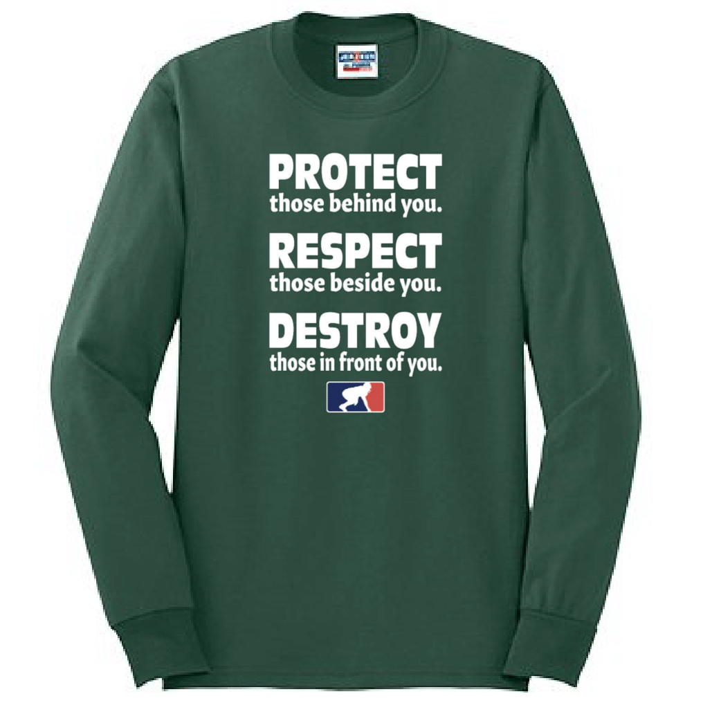PROTECT RESPECT DESTROY - Tall Long Sleeve T-Shirt