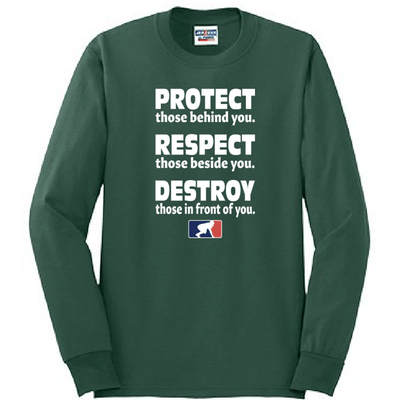 PROTECT RESPECT DESTROY - Tall Long Sleeve T-Shirt