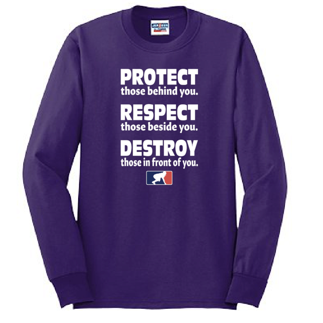 PROTECT RESPECT DESTROY - Tall Long Sleeve T-Shirt