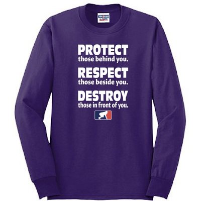 PROTECT RESPECT DESTROY - Tall Long Sleeve T-Shirt