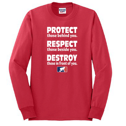 PROTECT RESPECT DESTROY - Tall Long Sleeve T-Shirt