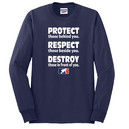PROTECT RESPECT DESTROY - Tall Long Sleeve T-Shirt