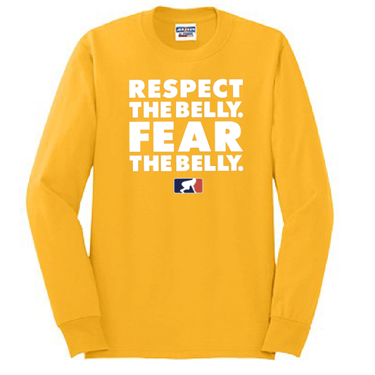 RESPECT THE BELLY - Long Sleeve T-Shirt