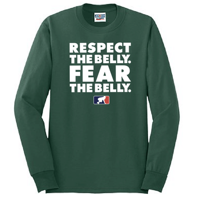 RESPECT THE BELLY - Tall Long Sleeve T-Shirt