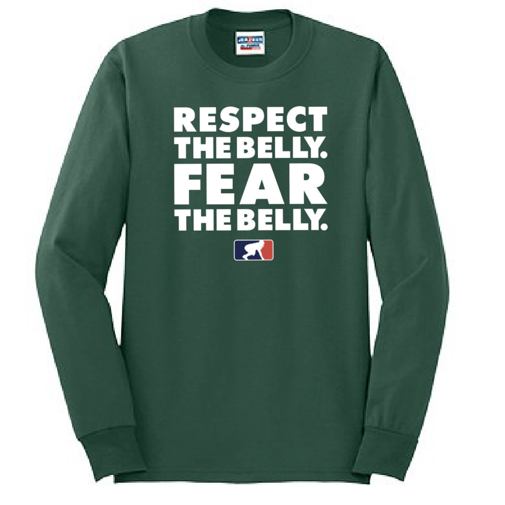 RESPECT THE BELLY - Long Sleeve T-Shirt
