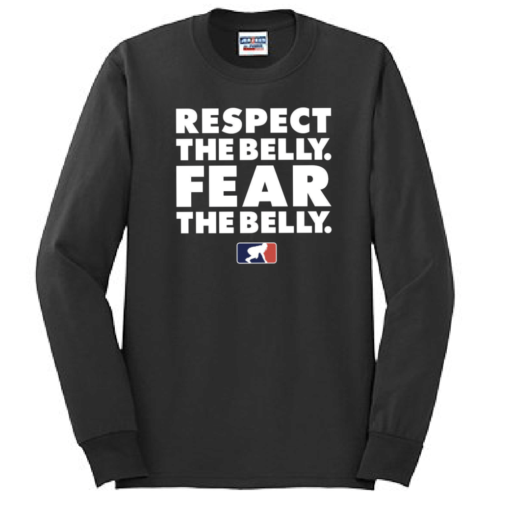 RESPECT THE BELLY - Long Sleeve T-Shirt
