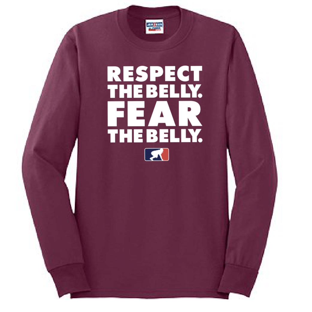 RESPECT THE BELLY - Long Sleeve T-Shirt
