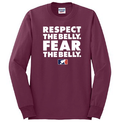 RESPECT THE BELLY - Tall Long Sleeve T-Shirt