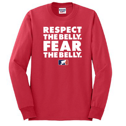 RESPECT THE BELLY - Tall Long Sleeve T-Shirt