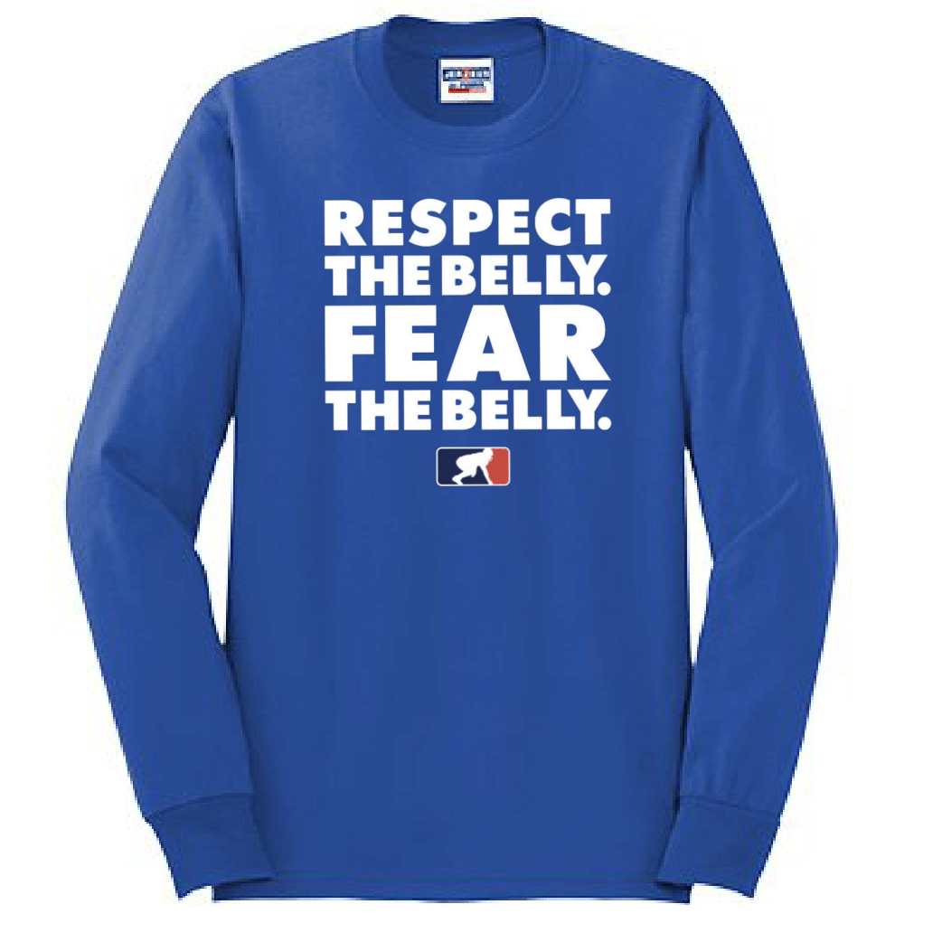 RESPECT THE BELLY - Long Sleeve T-Shirt