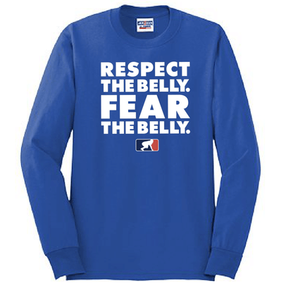 RESPECT THE BELLY - Tall Long Sleeve T-Shirt
