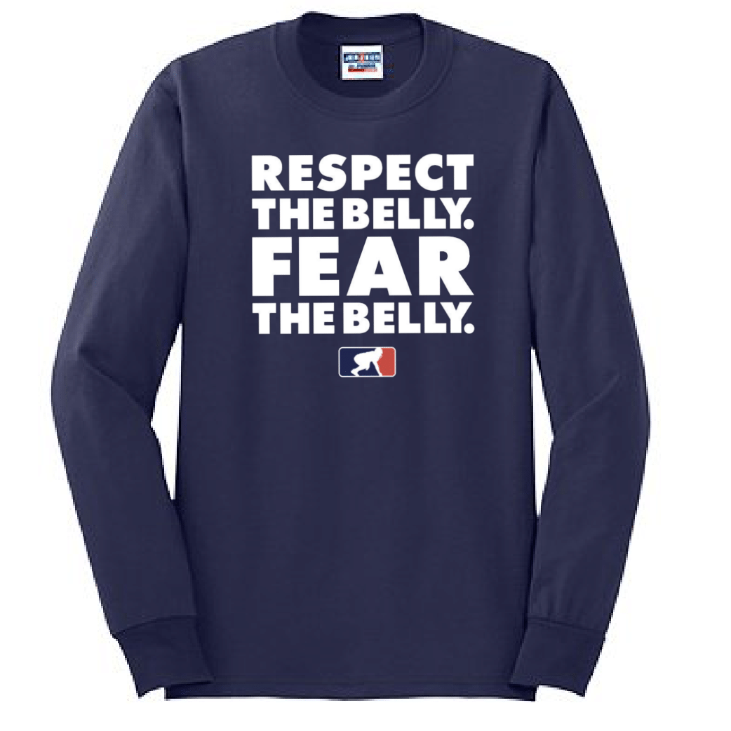 RESPECT THE BELLY - Long Sleeve T-Shirt