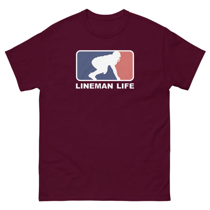 LINEMEN LIFE LOGO - T-Shirt
