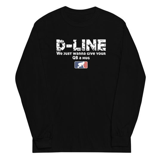 D-LINE QB HUGS - Long Sleeve T-Shirt