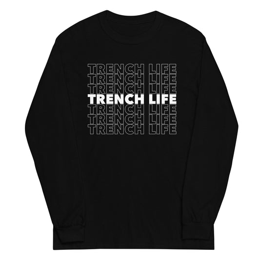 TRENCH LIFE - Tall Long Sleeve T-Shirt