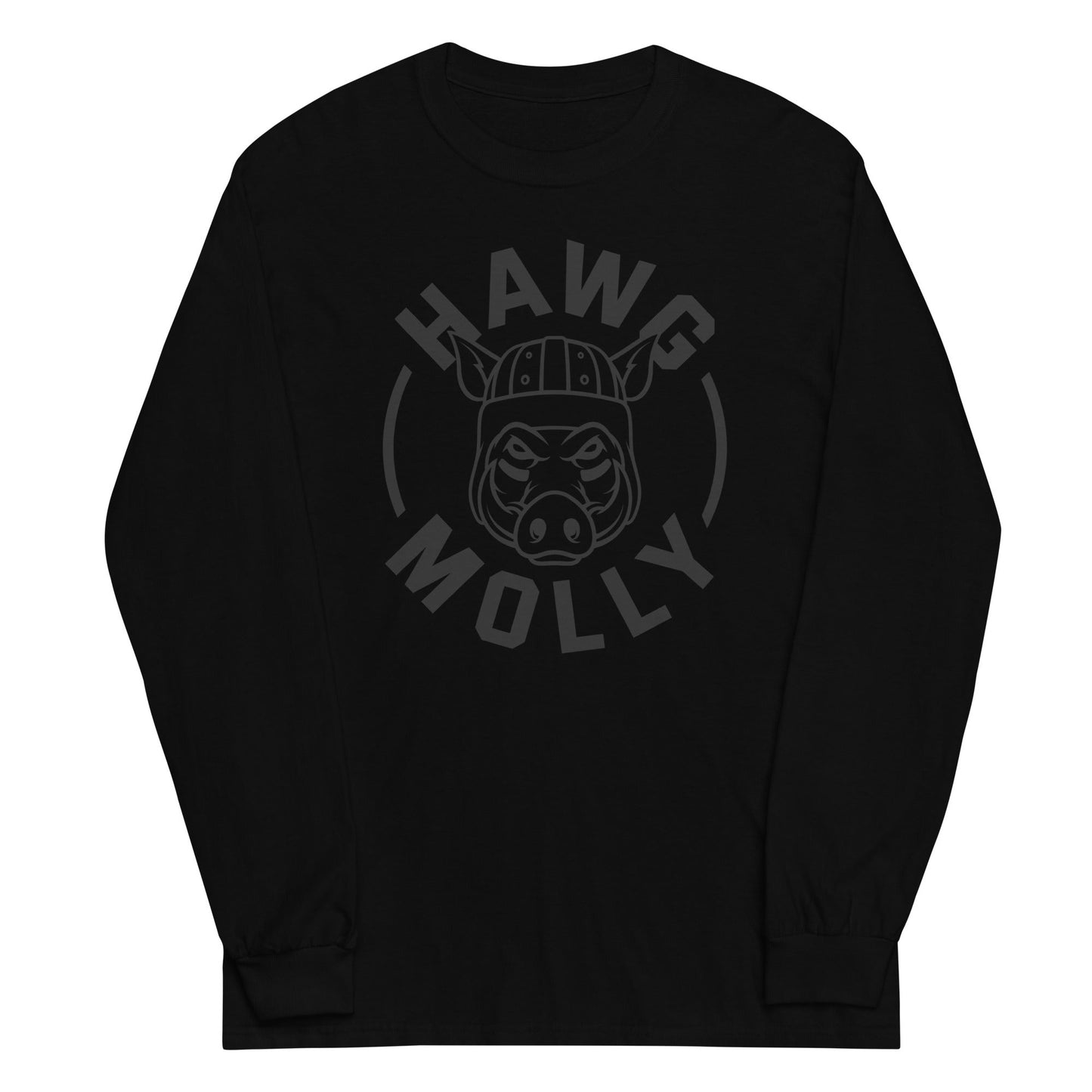 HAWG MOLLY (Black) - Tall Long Sleeve T-Shirt
