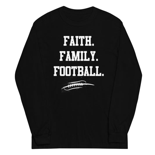 FAITH FAMILY FOOTBALL - Tall Long Sleeve T-Shirt